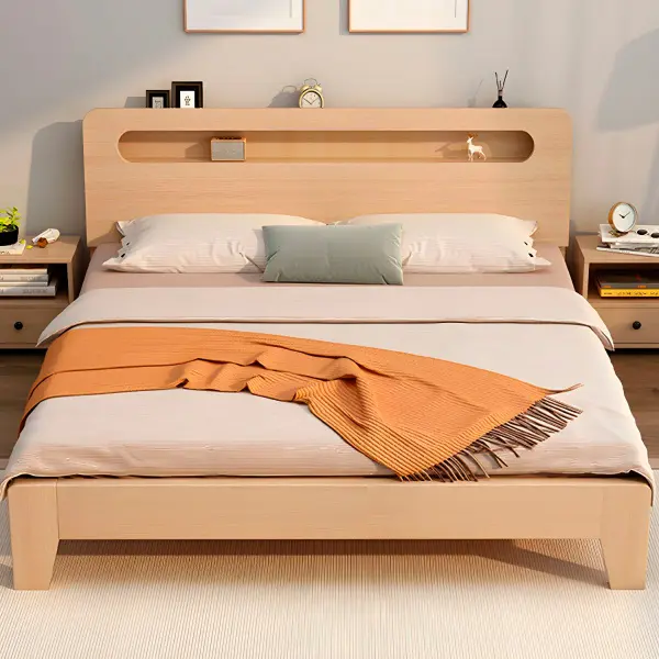 Кровать с панелью для хранения 160 200 Твигги