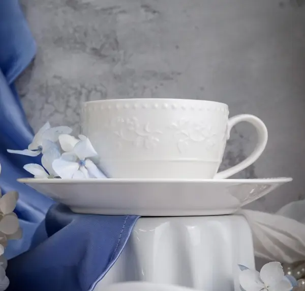 Чашка 300 мл, 13x10,2 см h 6,6 см, фарфор, Primavera