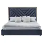 Кровать из массива 160 200 Гала синяя