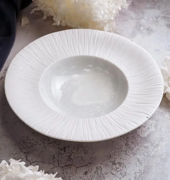 Тарелка для пасты 450 мл, d 28 см h 6 см, Boletus