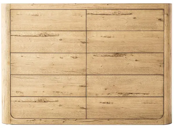 Комод из массива дерева 10 ящиков Осло