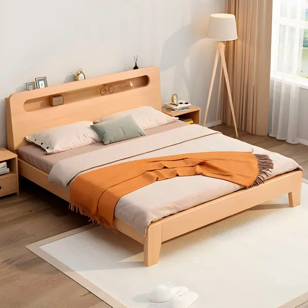 Кровать с панелью для хранения 160 200 Твигги