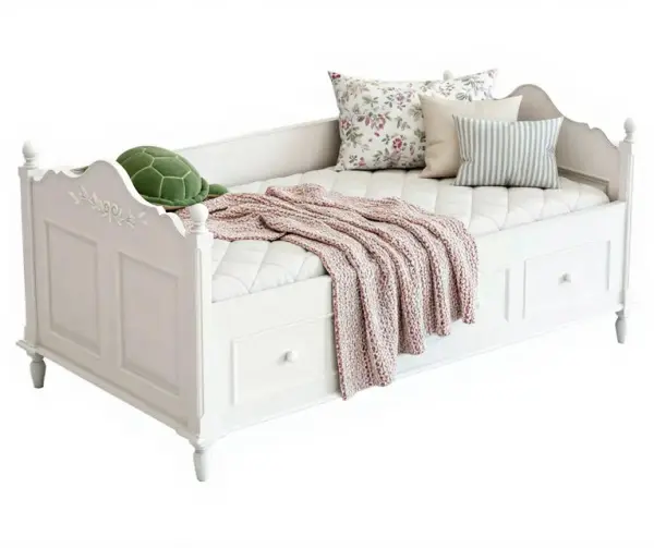 Кровать-кушетка 120 190 из массива Марсель