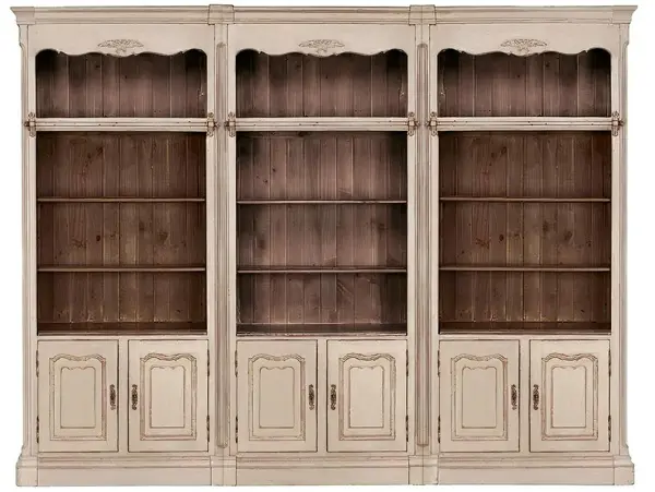 Шкаф книжный для библиотеки Поместье