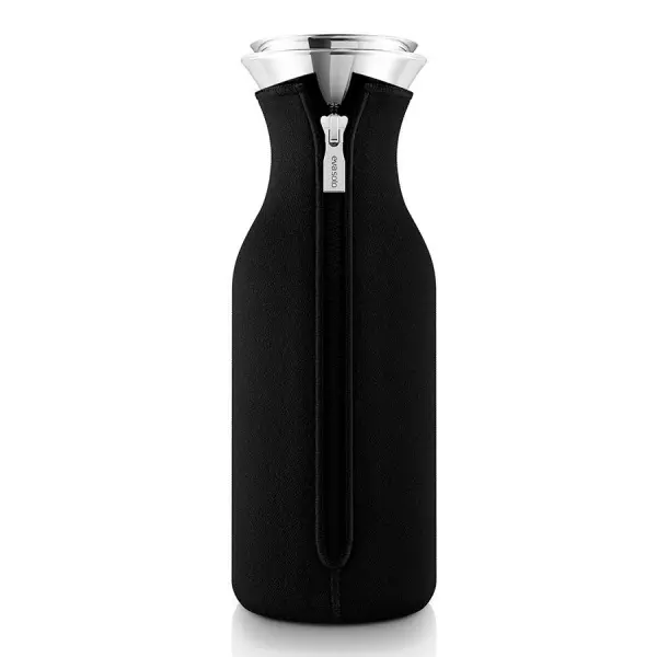 Графин fridge в неопреновом текстурном чехле, 1 л, черный