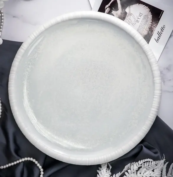 Тарелка без рима d 27 см h 3,8 см, Boletus