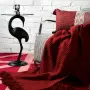 Покрывало вафельное бордового цвета из коллекции essential, 180х250 см