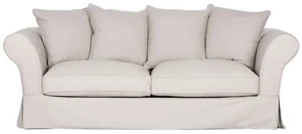Диван раздвижной трехместный Фабиан сливочный  (ткань кат. А)