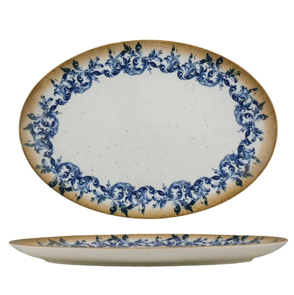 Блюдо овальное 32 см, Amalfi