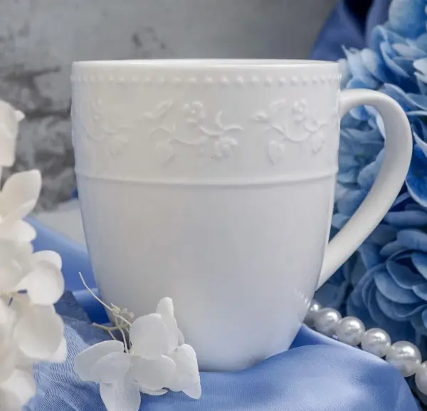 Кружка 350 мл, 11,6x8,8 см h 9,8 см, фарфор, Primavera