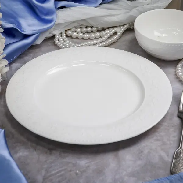 Тарелка мелкая d 28 см h 2,5 см, фарфор, Primavera