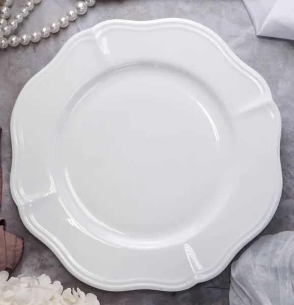 Тарелка мелкая d 28,5 см h 2,7 см, фарфор, Grazia