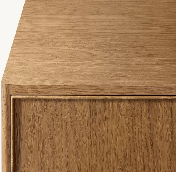 Тумба 2 двери Женевьева из светлого дерева