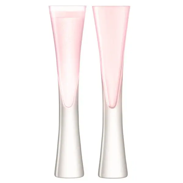 Набор бокалов для шампанского moya, 2 шт, 170 мл, розовый