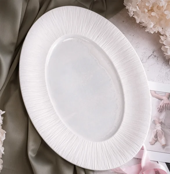 Блюдо овальное 31,5x23 см h 3 см, Boletus