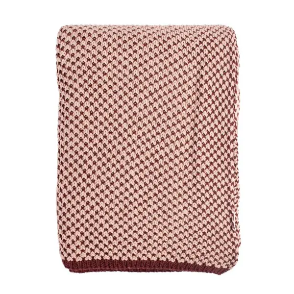 Плед двухцветный из хлопка essential, 180х130 см