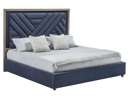 Кровать из массива 160 200 Гала синяя