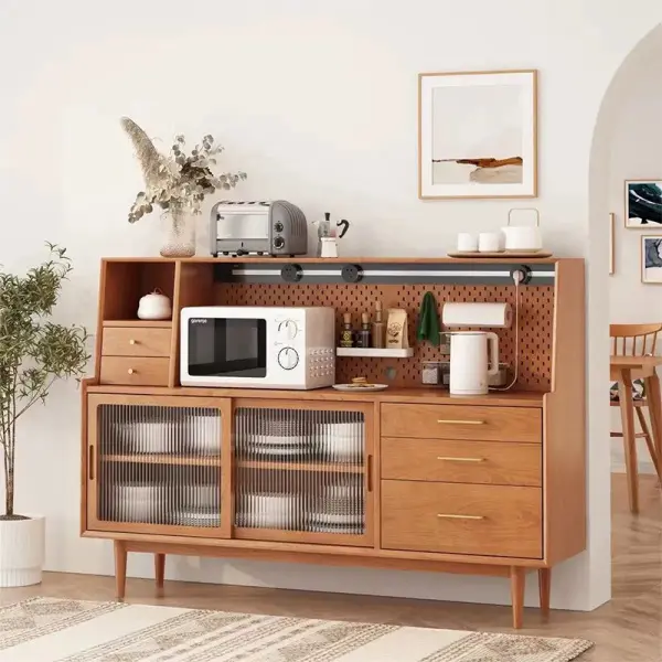 Буфет с ящиками и стеклянными дверцами Твигги