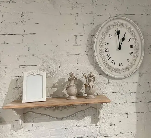 Полка настенная Марсель New Antique с узором