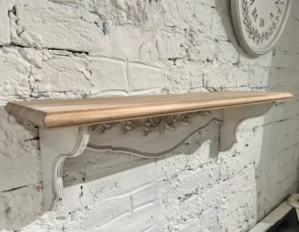 Полка настенная Марсель New Antique с узором