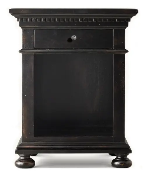 Тумба прикроватная с ящиком Сент-Джеймс блэк