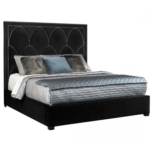 Кровать двуспальная 180 200 Viola черная