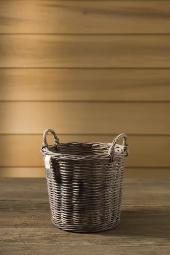 Кашпо ротанговое для цветов малое