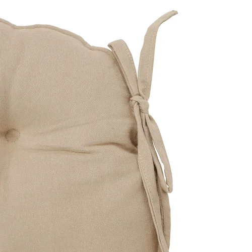 Подушка круглая на стул Шамбрей(д.40см,хлопок)