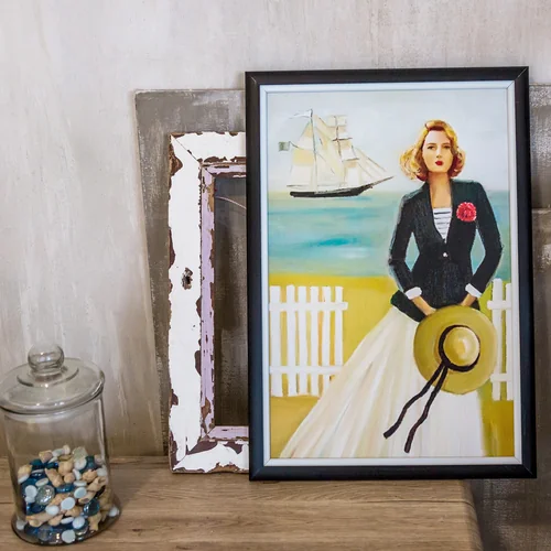 Арт-постер Соломенная шляпка