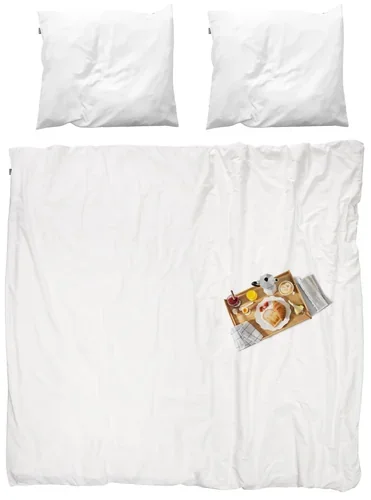 Комплект пододеяльник с наволочками Завтрак