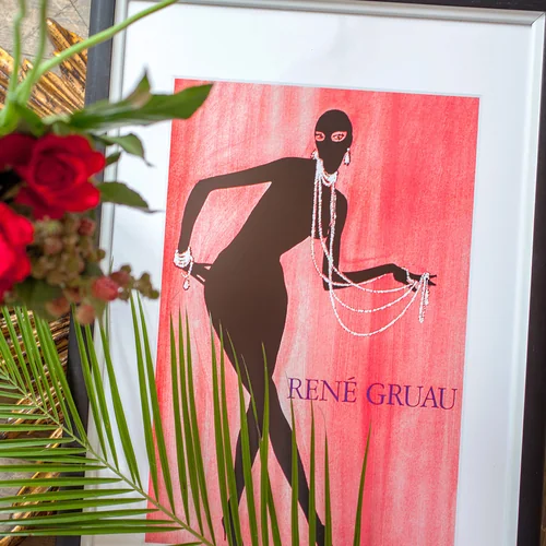 Арт-постер «Рене Грюо»
