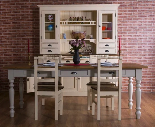 Стол обеденный Брюгге 210x90 с тремя ящиками