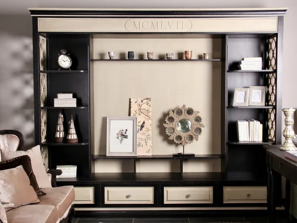 Стенка под телевизор в гостиную Бергамо