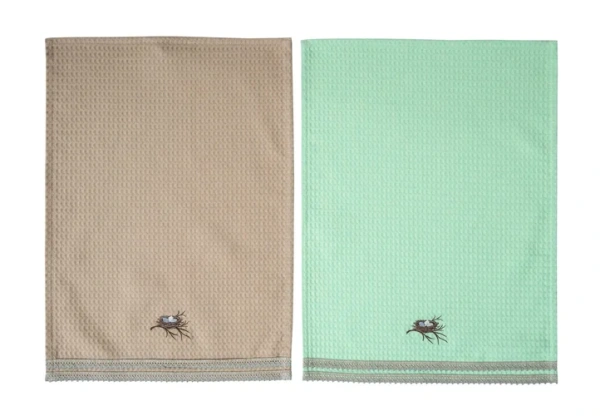 Набор полотенец для кухни Весенний   (4 шт) 35х55 см, 40х55 см