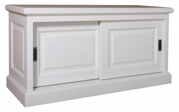 Тумба под телевизор белая Гамбург