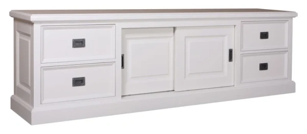 Длинная тумба под ТВ закрытая Гамбург